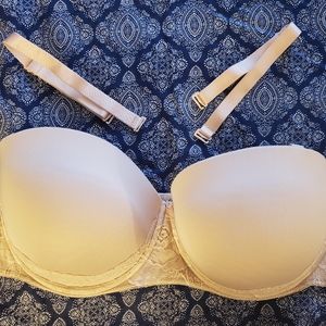 Torrid Strapless Multi-straps Underwire Push-up Bra